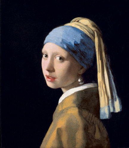 Johannes Vermeer (1632–1675), Girl with a Pearl Earring, c. 1665, oil on canvas, Royal Picture Gallery Mauritshuis, The Hague